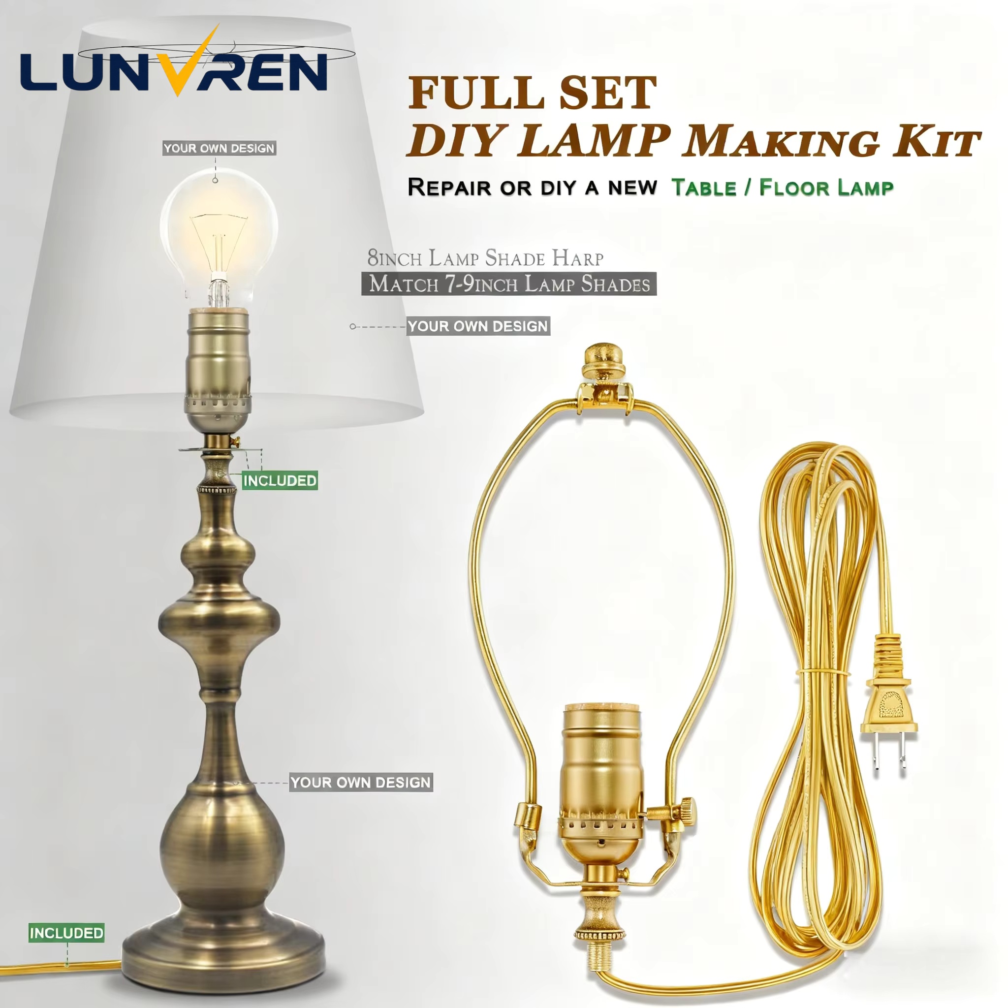 Desk Setup Essentials - Make a Lamp or Repair Kit