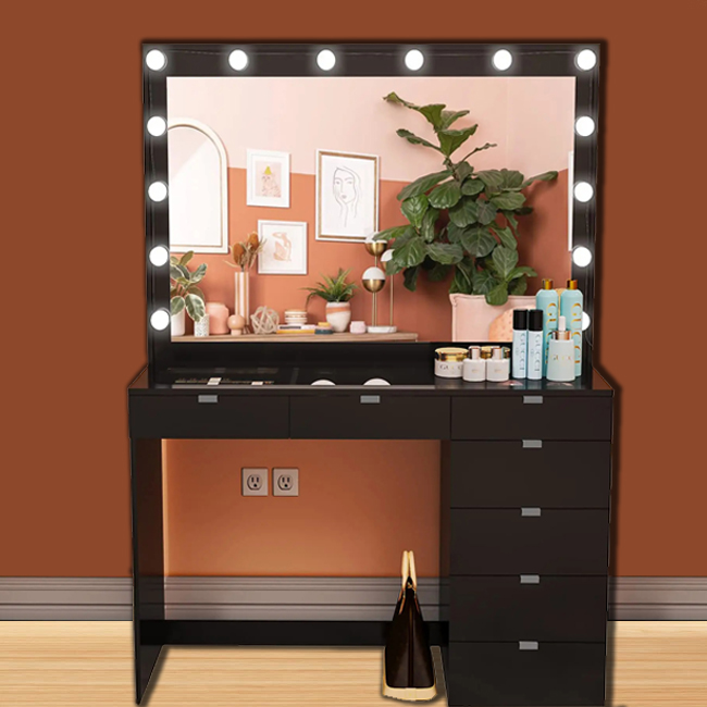 Most Popular Factory Price Mir - Desk Vanity Setup avaliação e preço