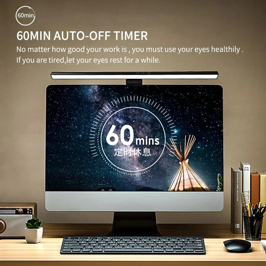 LED 33cm 50cm Monitor Light Ba - Setup Desk Monitor avaliação e preço