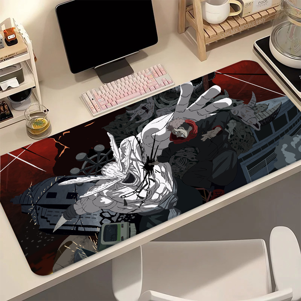 MahoRaga Mouse Pad Cartoon Ani - Desk Setup Ergonomic avaliação e preço