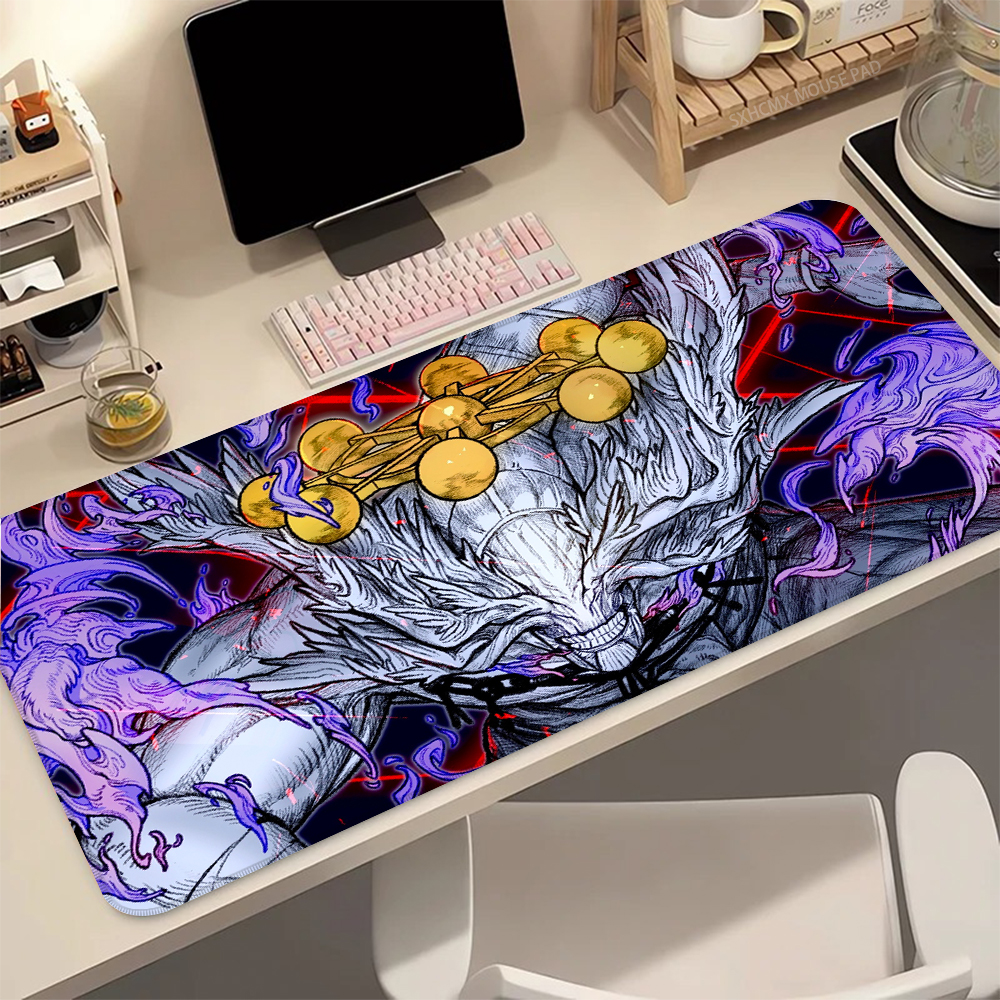 MahoRaga Mouse Pad Cartoon Ani - Desk Setup Ergonomic avaliação e preço