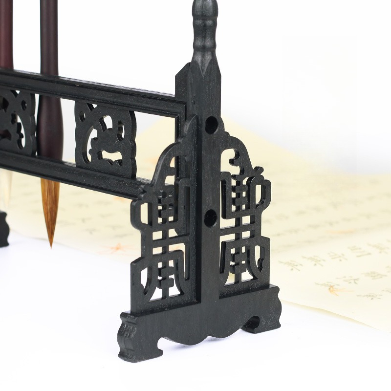 Wenge Wood Calligraphy Brush H - Desk Setup Kit avaliação e preço