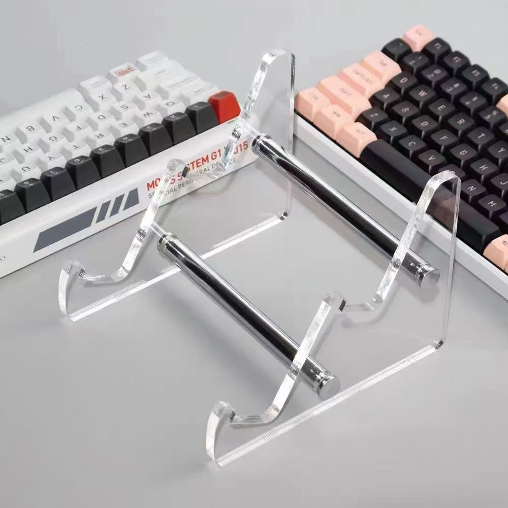 Acrylic Mechanical Keyboard Di - Gaming Setup Desk avaliação e preço