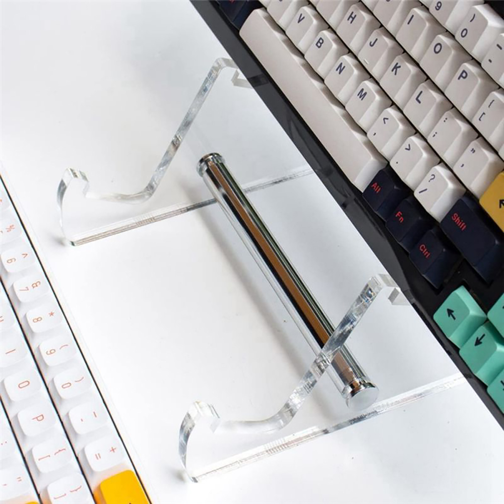 Acrylic Mechanical Keyboard Di - Gaming Setup Desk avaliação e preço