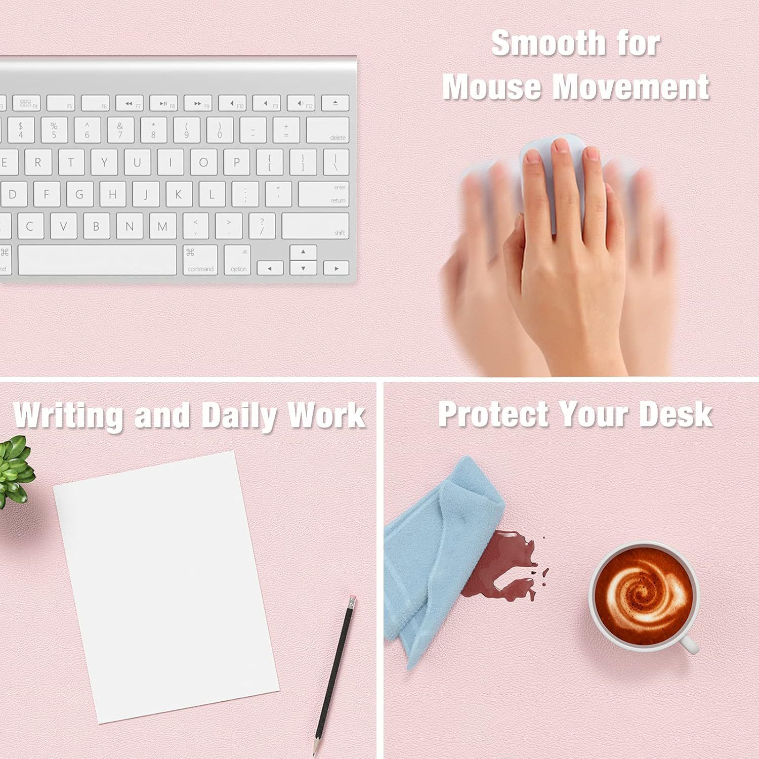 1 Pcs Large Size 60*30mm Offic - Desk Setup Ergonomic avaliação e preço