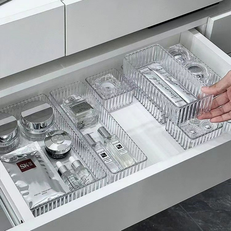 Desk Drawer Organizers Set Pla - Desk Setup Kit avaliação e preço