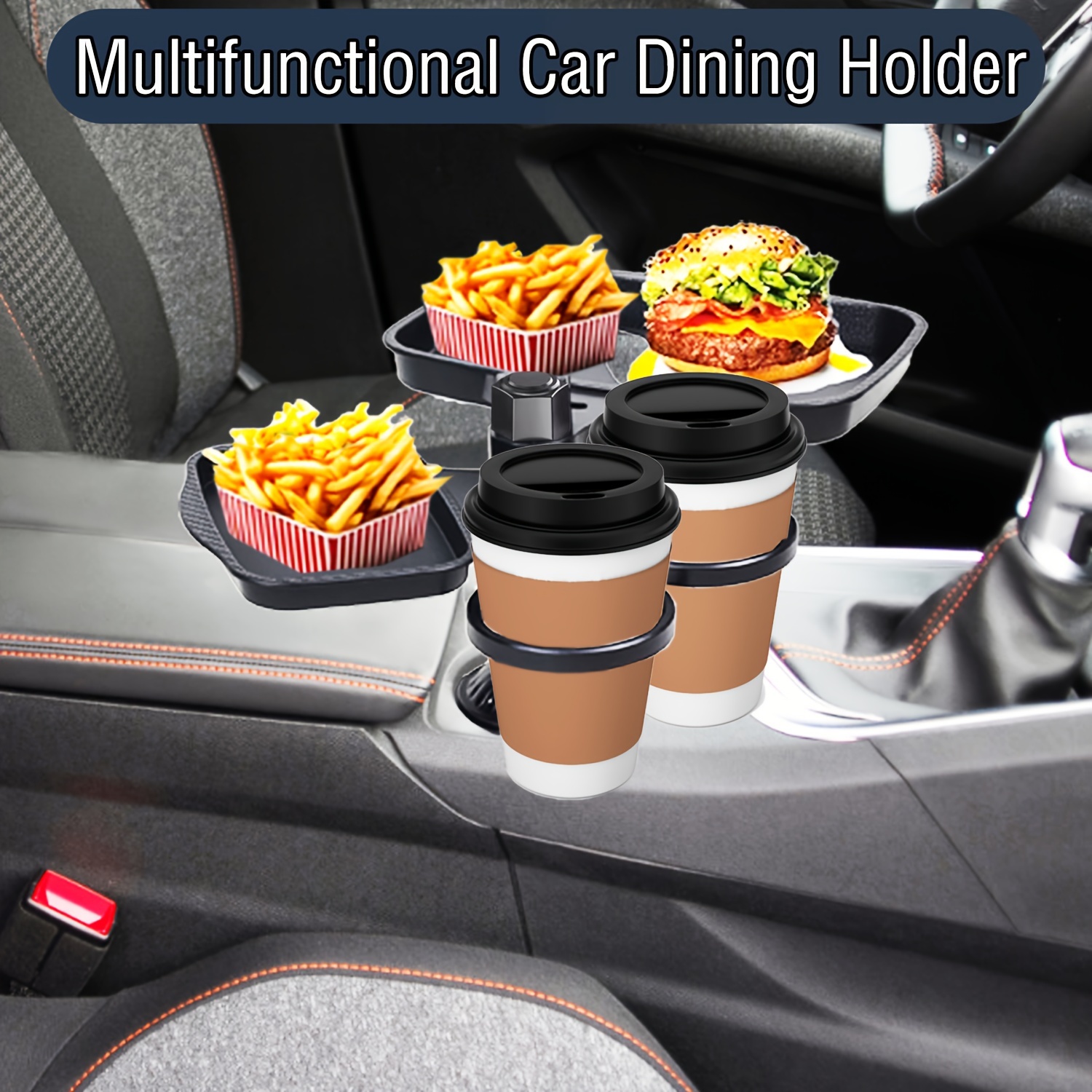 2025 New Car Cup Holder Tray-E - Desk Setup Essentials avaliação e preço