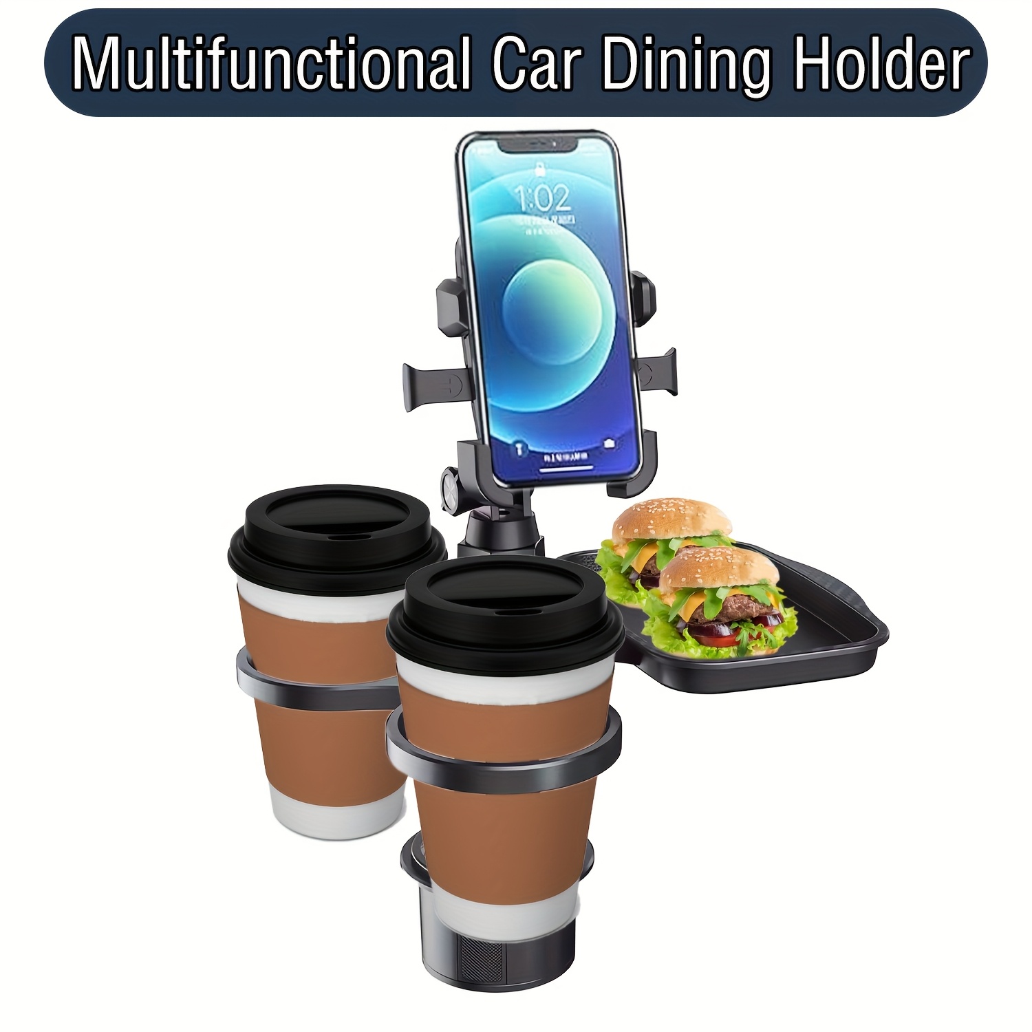 2025 New Car Cup Holder Tray-E - Desk Setup Essentials avaliação e preço