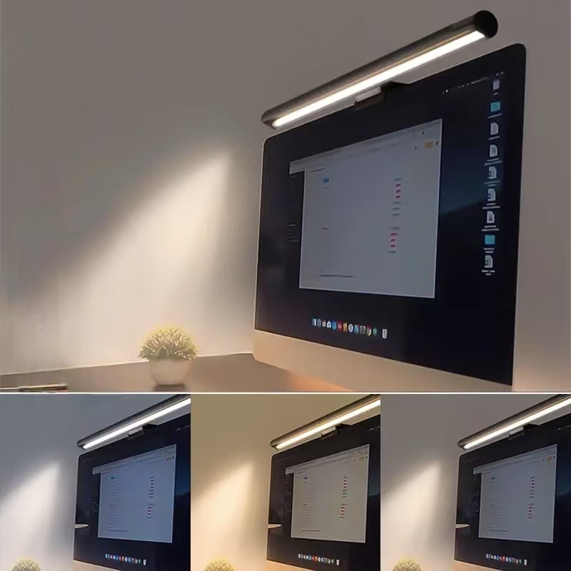 LED Monitor Light Hanging Desk - Gaming Setup Desk avaliação e preço