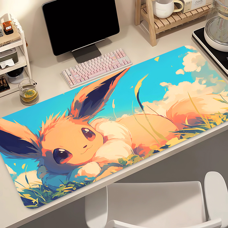 Anime Mouse Pad Pokemon Eevee  - Desk Setup Ergonomic avaliação e preço