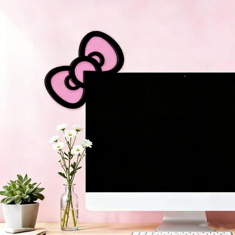 New 1/2Pcs Wooden Bowknot PC A - Gaming Setup Desk avaliação e preço