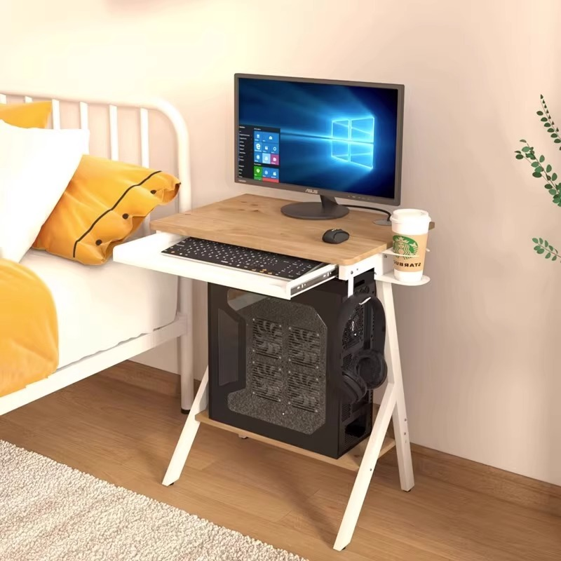 Standing Makeup Computer Desks - Desk Setup For Studying avaliação e preço