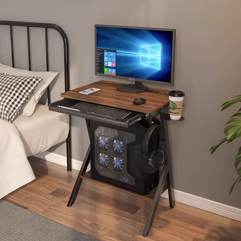 Standing Makeup Computer Desks - Desk Setup For Studying avaliação e preço
