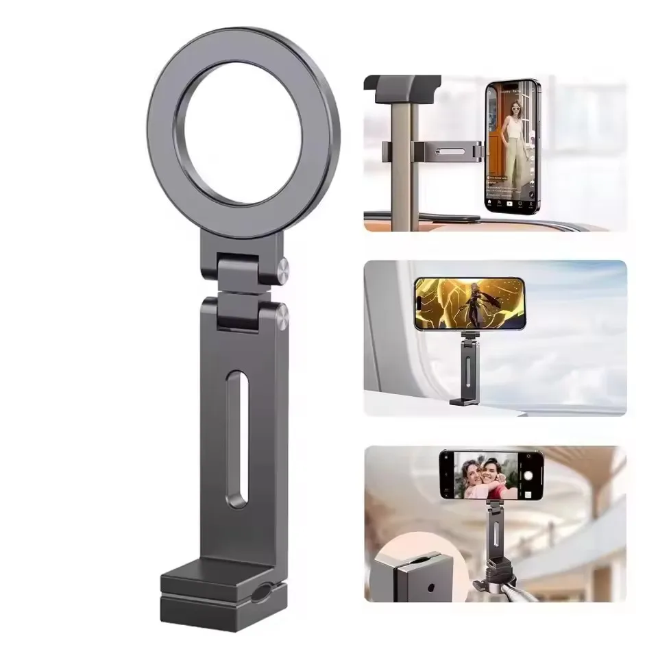 Magnetic Selfie Phone Holder T - Desk Setup Essentials avaliação e preço