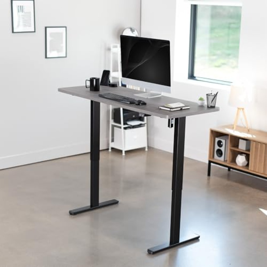 Electric 60 x 24 inch Stand Up - Desk Setup Kit avaliação e preço