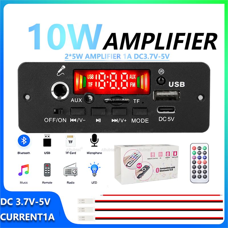 10W Complete Bluetooth 5.0 Amp - Desk Setup Kit avaliação e preço