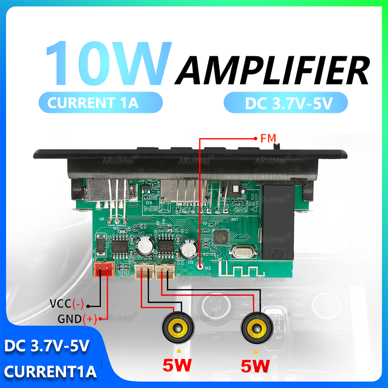 10W Complete Bluetooth 5.0 Amp - Desk Setup Kit avaliação e preço