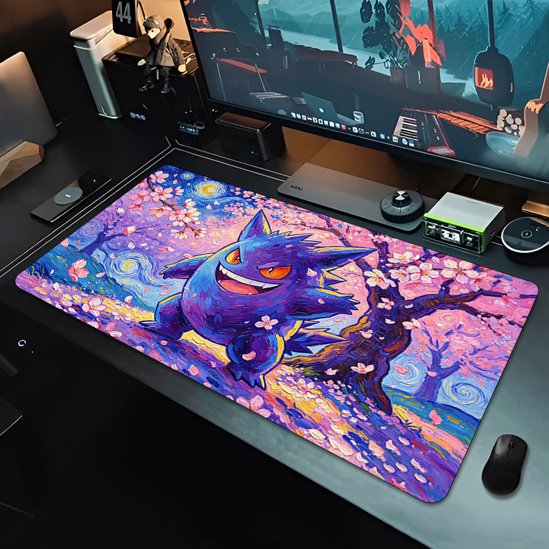 Mouse Pad sakura Gengar Gaming - Desk Setup Ergonomic avaliação e preço