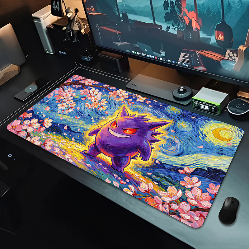 Mouse Pad sakura Gengar Gaming - Desk Setup Ergonomic avaliação e preço