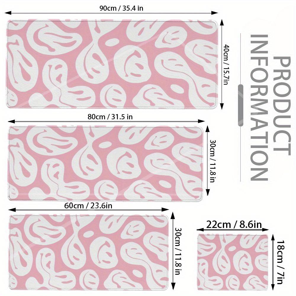 Aesthetic Pink Desk Mat Large  - Desk Setup For Studying avaliação e preço
