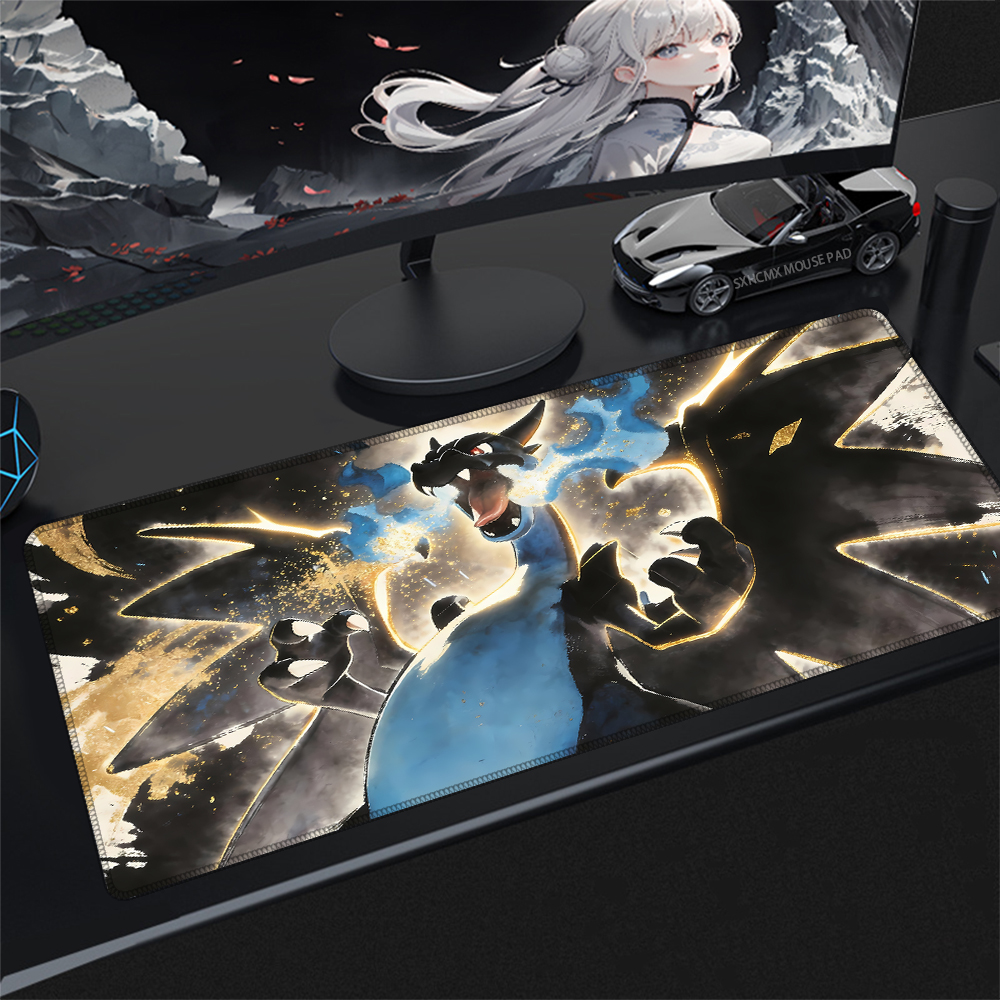 Gaming Mouse Pad Charizard XXL - Desk Setup Ergonomic avaliação e preço