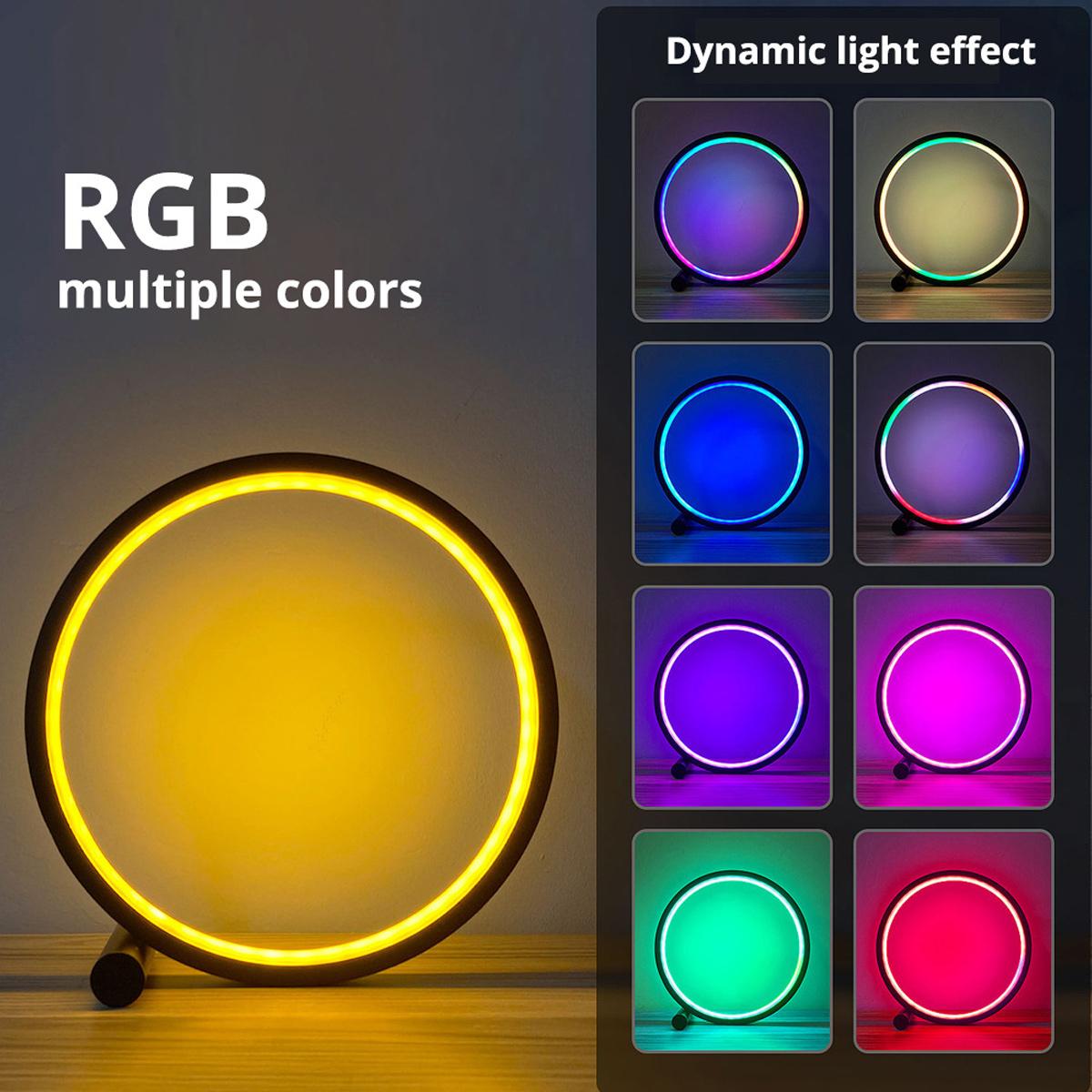 Smart Table Lamp Music Sync St - Desk Setup For Studying avaliação e preço