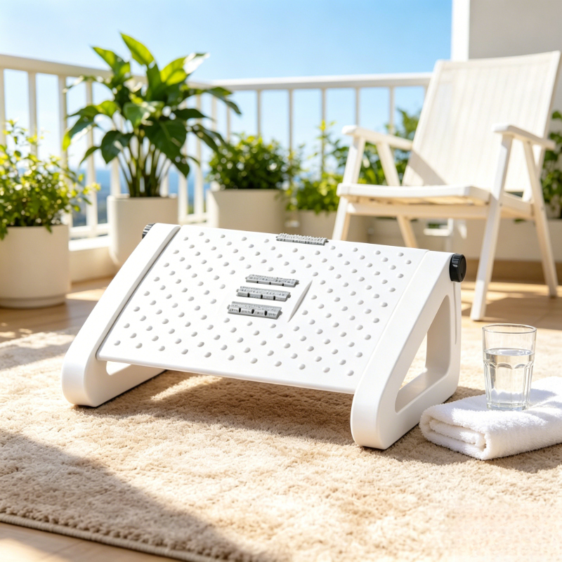 Adjustable White Triangle Ergo - Desk Setup Ergonomic avaliação e preço