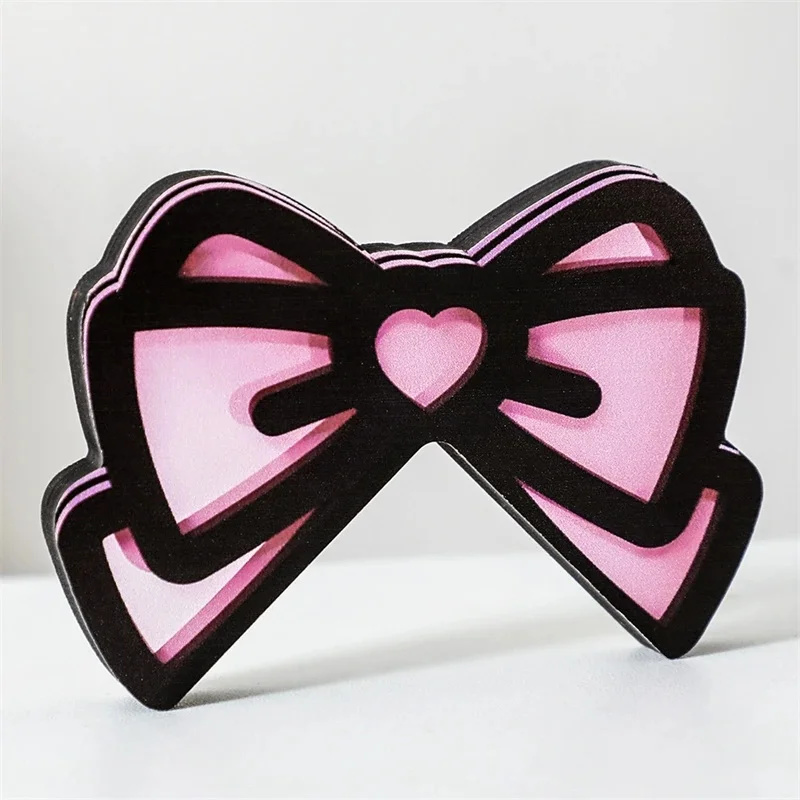 Kawaii Pink Acrylic Bow Monito - Setup Desk Monitor avaliação e preço