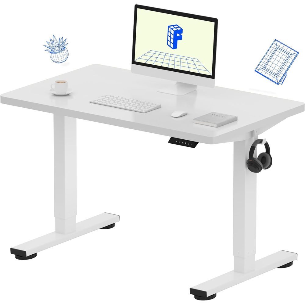 Electric Height Adjustable Des - Setup Desk Monitor avaliação e preço