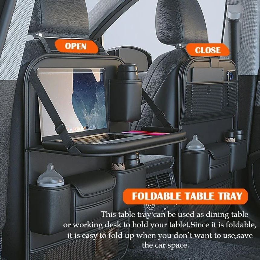 Car Seat Back Storage Bag 6-Po - Desk Setup Essentials avaliação e preço
