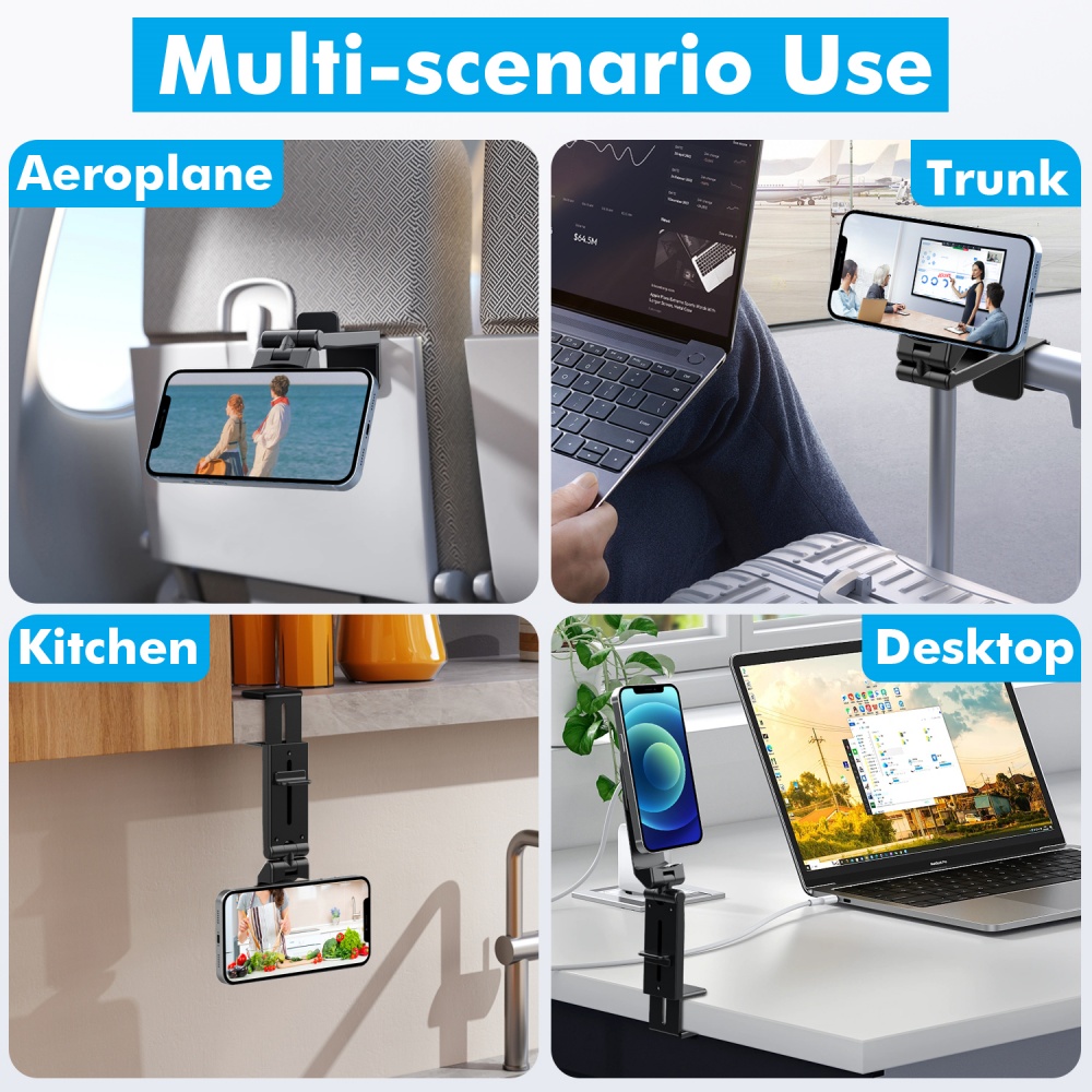 Foldable Magnetic Phone Holder - Desk Setup Essentials avaliação e preço