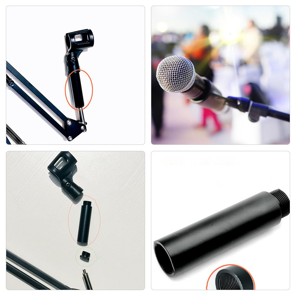 1 set Microphone Stand Set Ext - Desk Setup Kit avaliação e preço