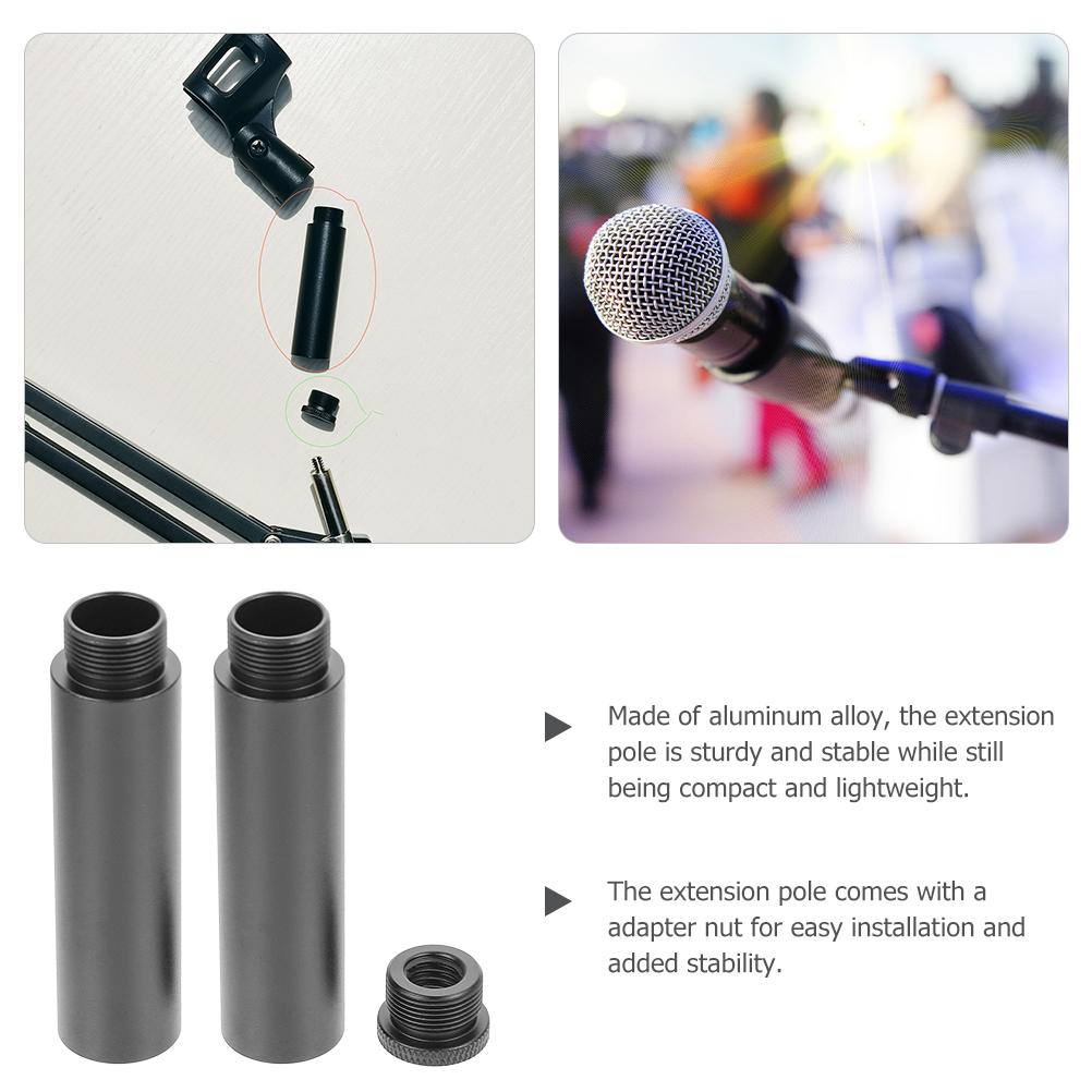 1 set Microphone Stand Set Ext - Desk Setup Kit avaliação e preço