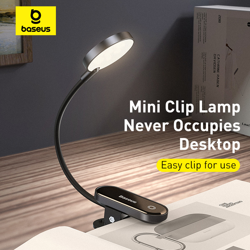 Baseus Portable Desk Lamp LED  - Desk Setup Maker avaliação e preço