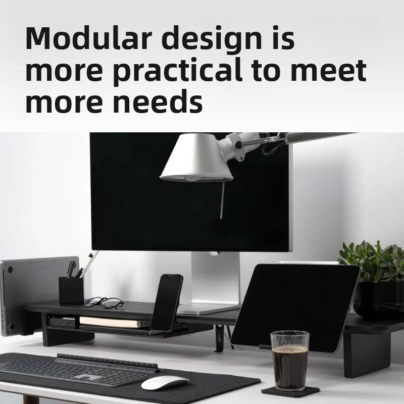 Solid Wood Monitor Riser Stand - Setup Desk Monitor avaliação e preço