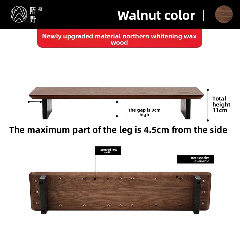 Solid Wood Monitor Riser Stand - Setup Desk Monitor avaliação e preço
