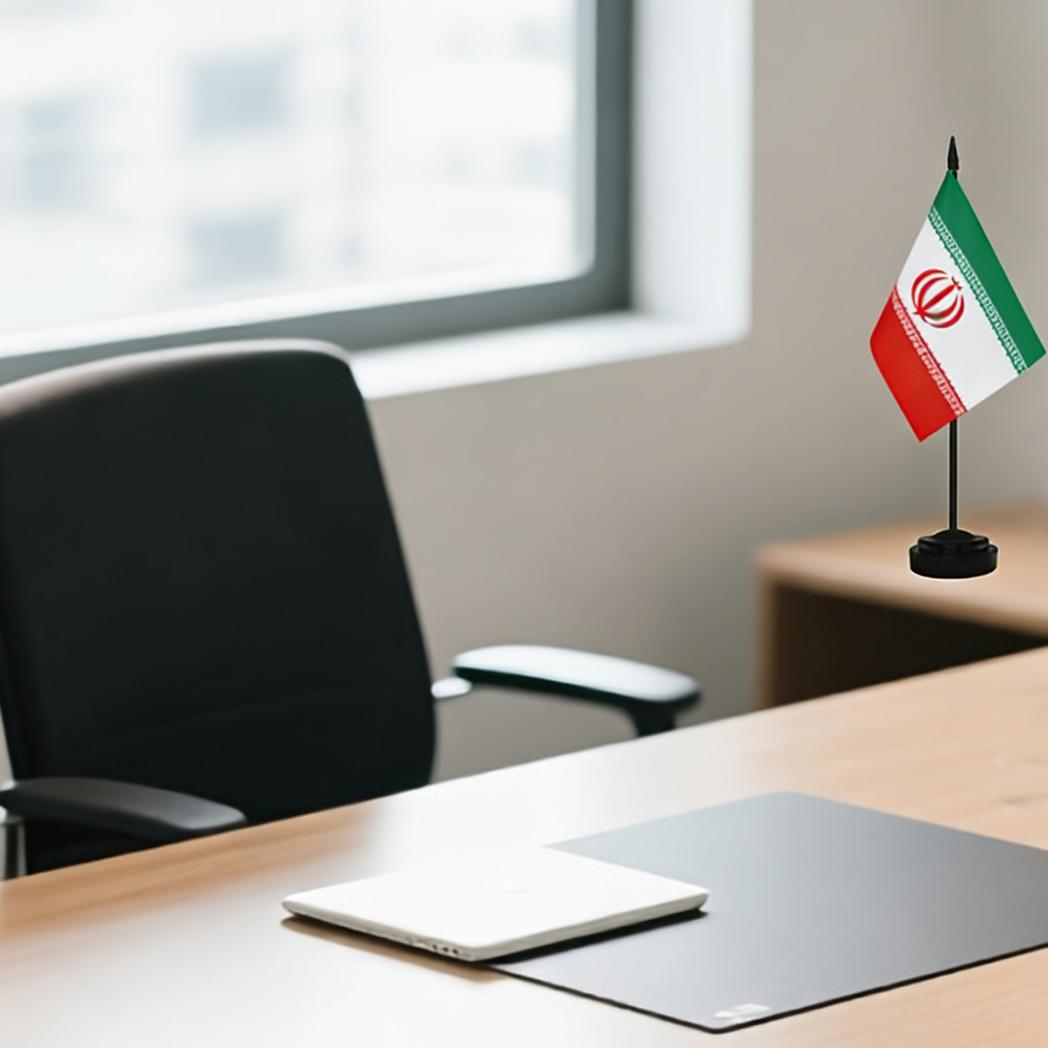 1 set Iran Table Flag - Iran - - Desk Setup Kit avaliação e preço