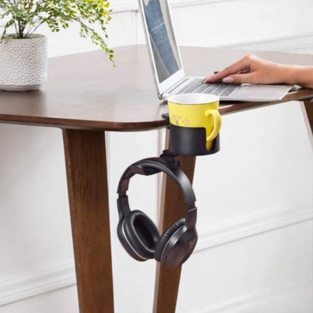 360° Rotating Desk Headphone H - Gaming Setup Desk avaliação e preço