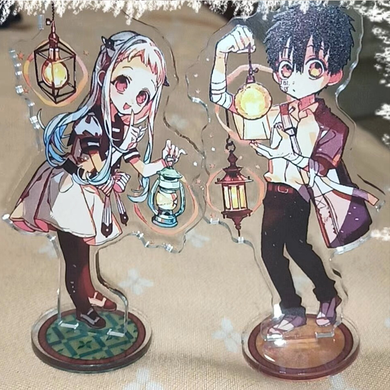 2Pcs/Set Cute Acrylic Stand  F - Desk Setup Kit avaliação e preço