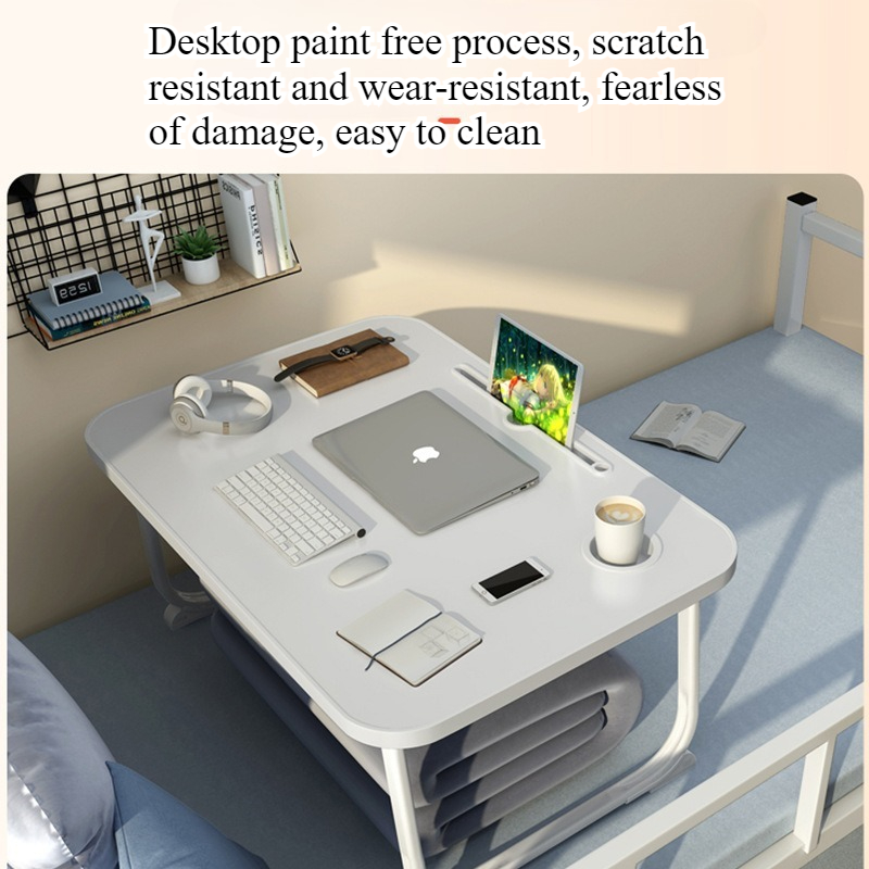 Bed desk folding small table c - Desk Setup Maker avaliação e preço
