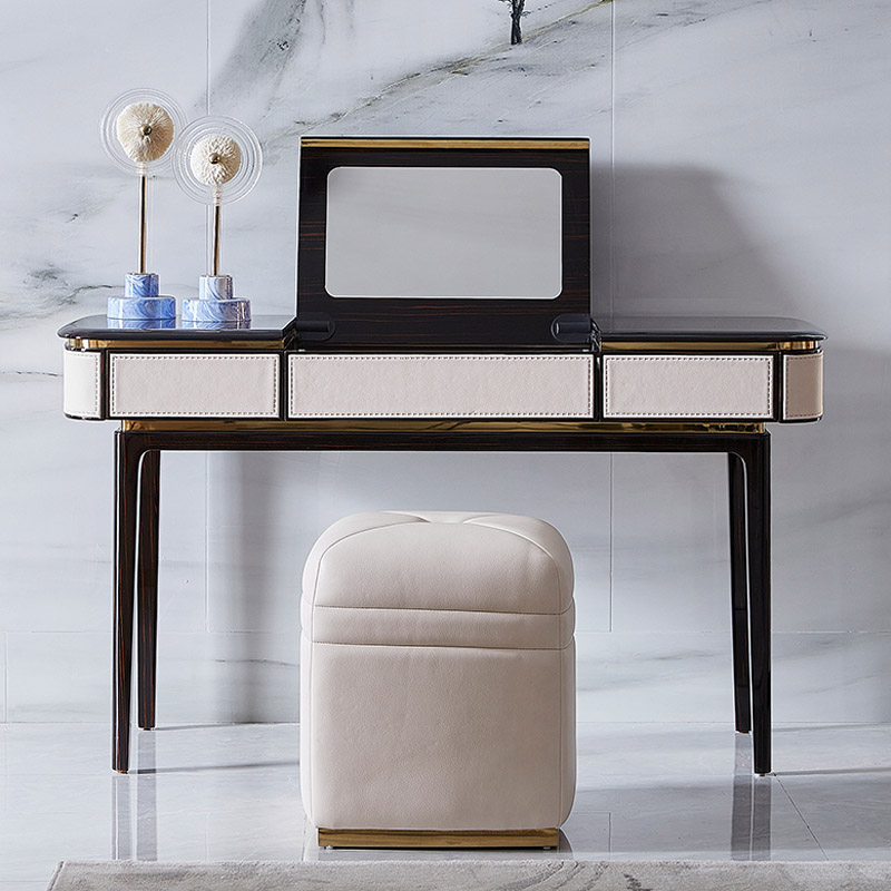 Modern Luxury Make up Dresser  - Desk Vanity Setup avaliação e preço