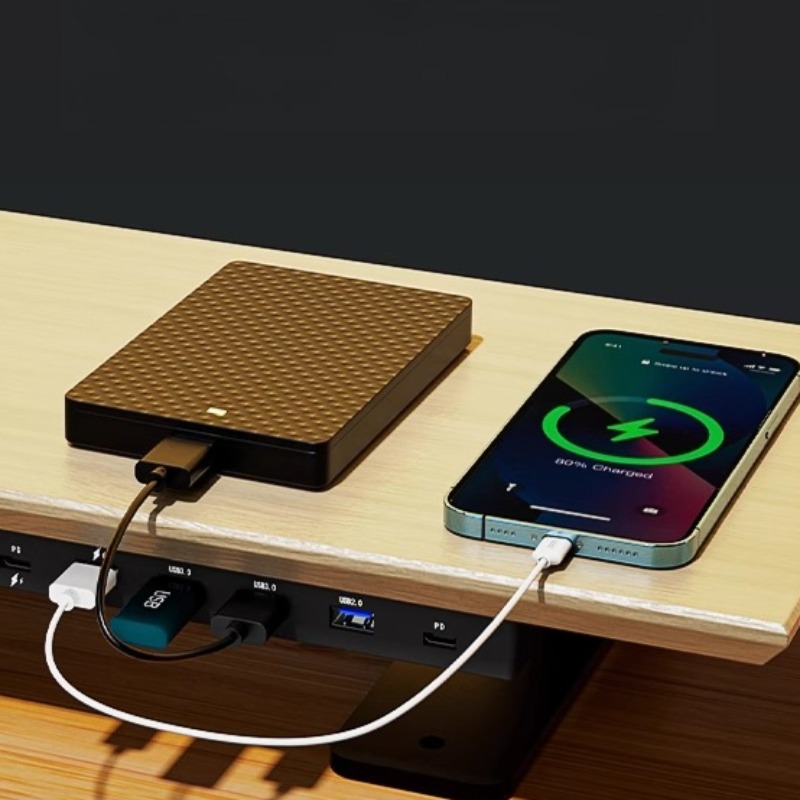 Solid Wood Gaming Desk Top wit - Setup Desk Monitor avaliação e preço