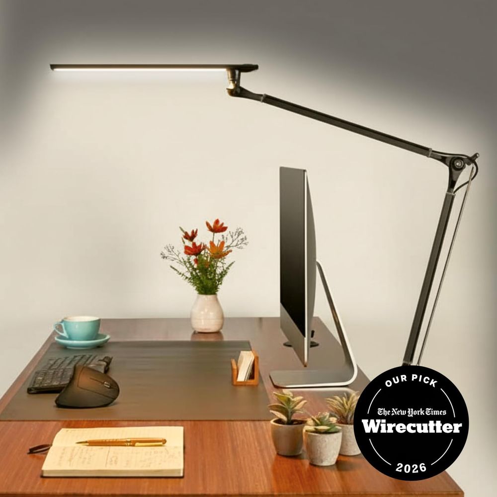 Adjustable 3-Color LED Desk La - Setup Desk Monitor avaliação e preço