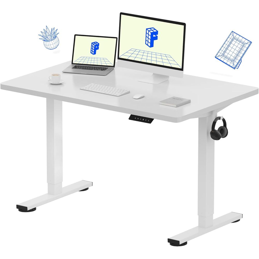 1-Inch Thick Seamless 48x30 El - Setup Desk Monitor avaliação e preço