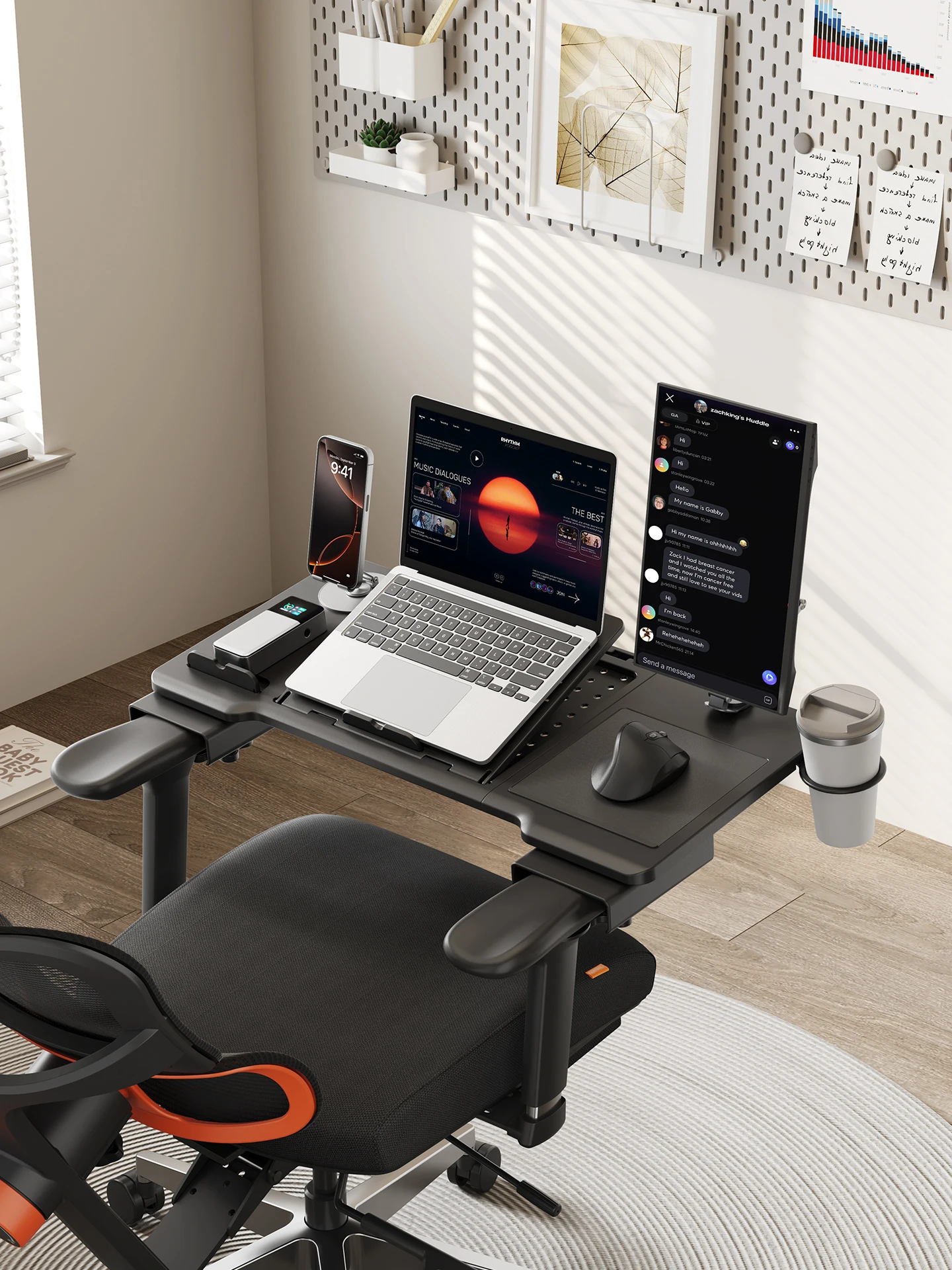 Ergonomic Chair Armrest Desk A - Desk Setup Maker avaliação e preço