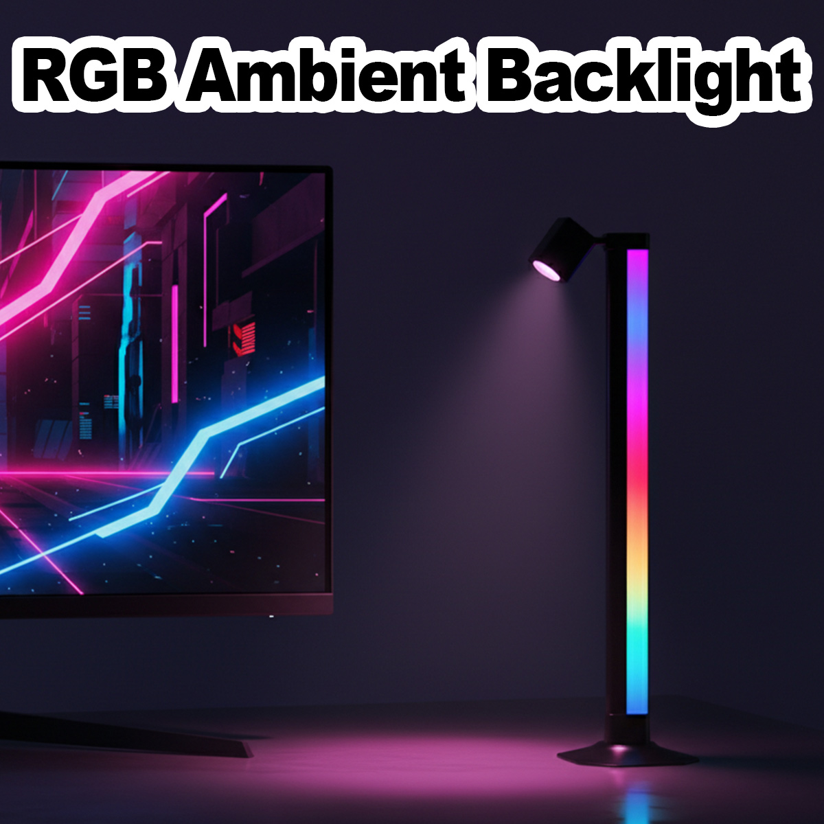 Smart Light Bar LED RGB Music  - Gaming Setup Desk avaliação e preço