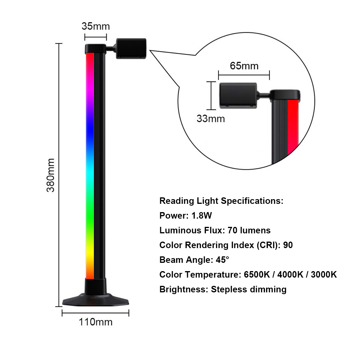 Smart Light Bar LED RGB Music  - Gaming Setup Desk avaliação e preço