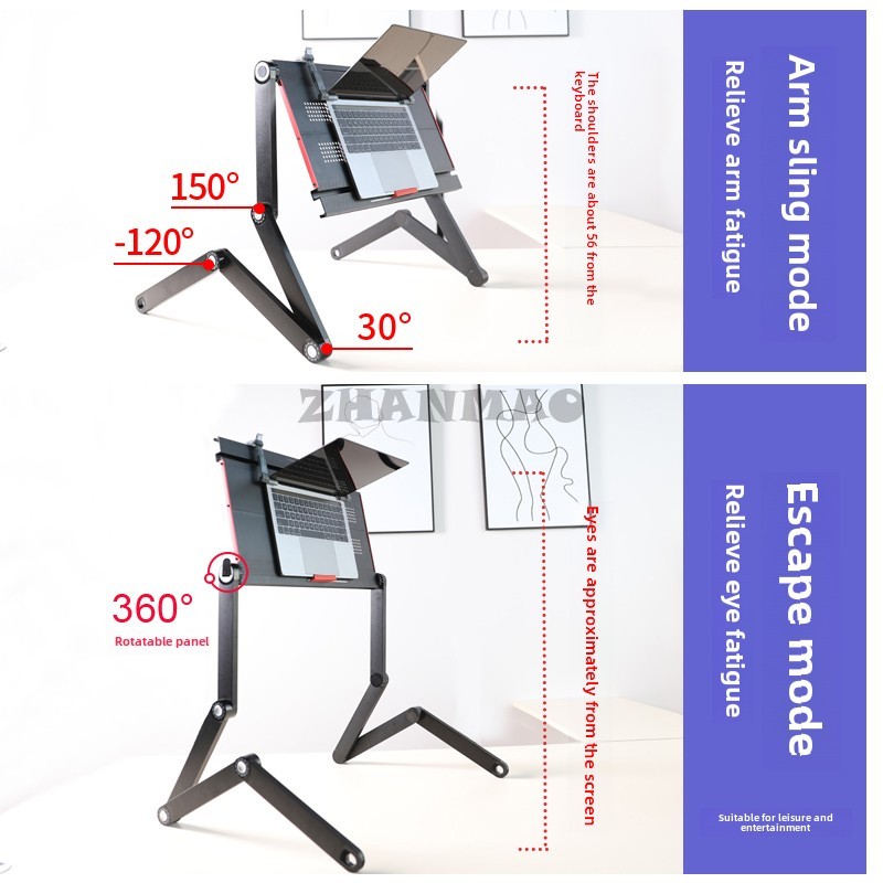 Lying Flat on The Bed, Laptop  - Desk Setup Maker avaliação e preço