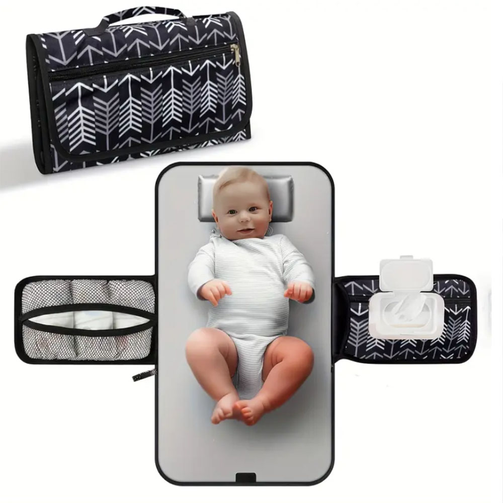 Portable Changing Pad for Diap - Desk Setup Essentials avaliação e preço