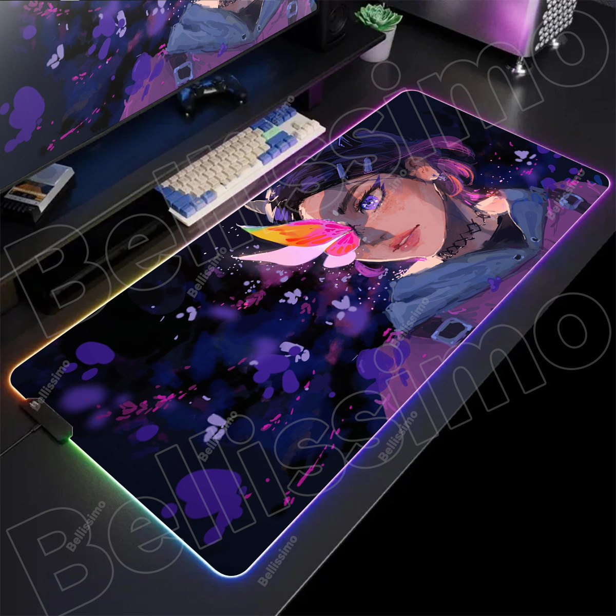 Mouse Pad Gamer Clove Valorant - Desk Setup Valorant avaliação e preço